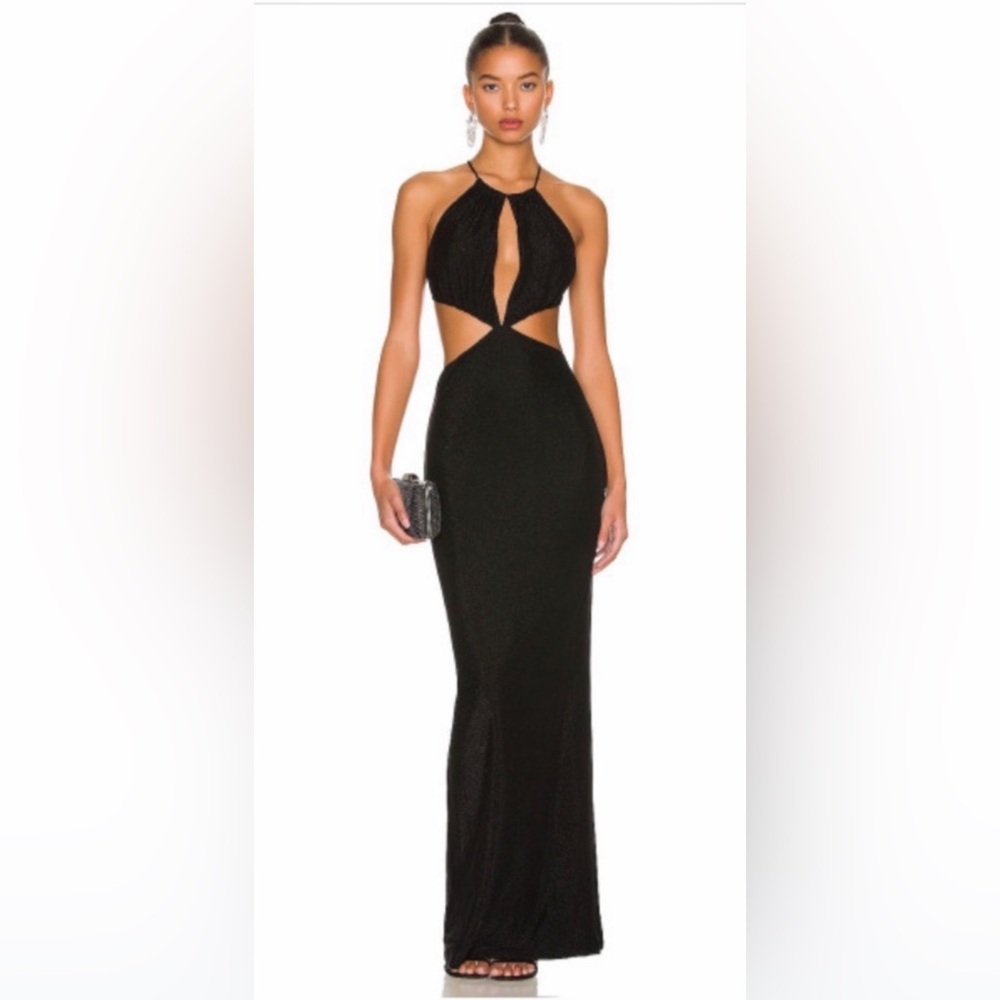 Misha Collection Primrose Dress in Black - Revolve PROM